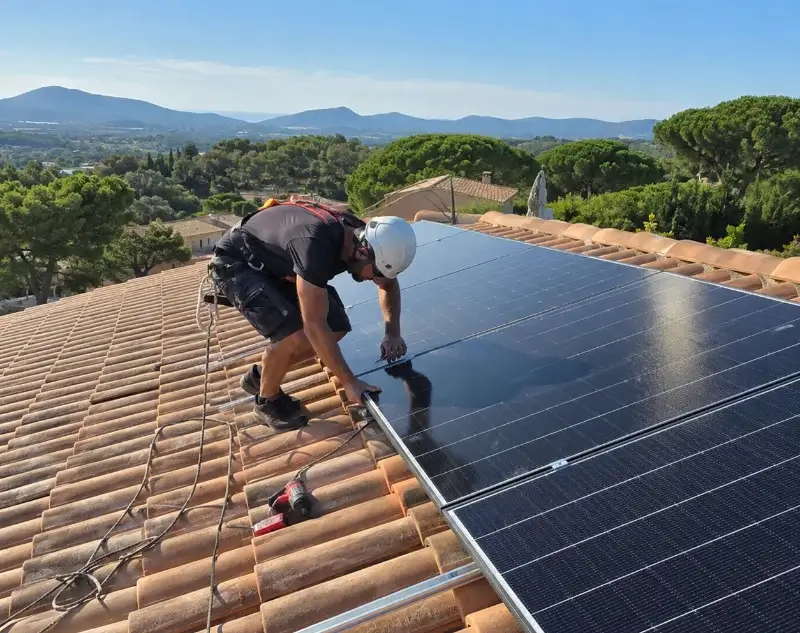 Installateur panneaux solaires Veigy-Foncenex — pose photovoltaïque sur toiture